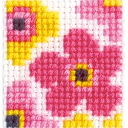 Olimpas Silk Nordic-Style Cute Cross-Stitch Strap (Acrylic Case Type) Flower