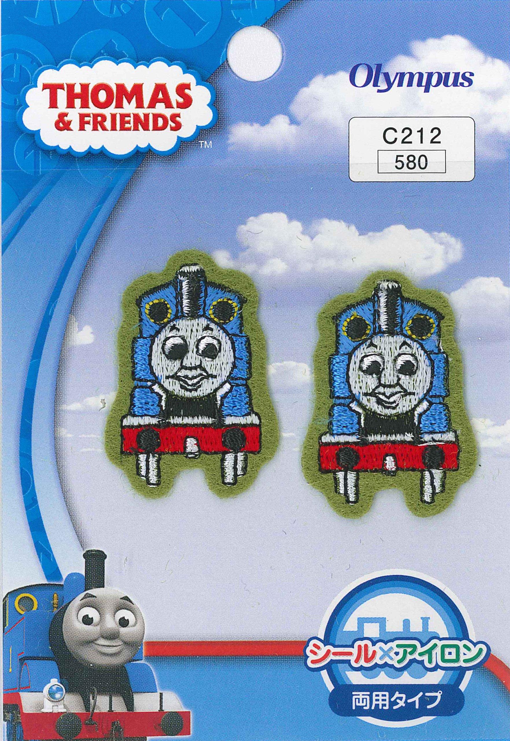 Olimpas Silk Thomas the Tank Engine Patch Thomas (Green Frame) C212