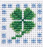 Olympus Thread Key Ring Embroidery Kit Clover KS-9