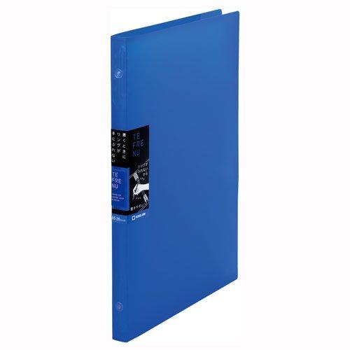 King Jim Binder Notebook Tefren Slim 26-Hole B5 Vertical Blue 476TTE-B