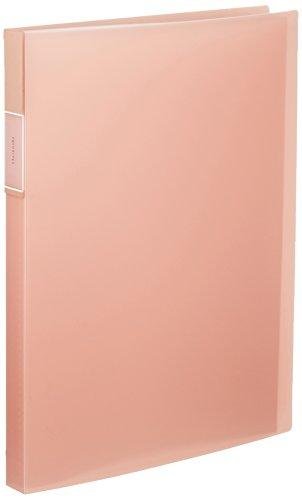 King Jim Clear File Transparent Favorits 40-Pocket A4 Vertical Pink FV166TW-P