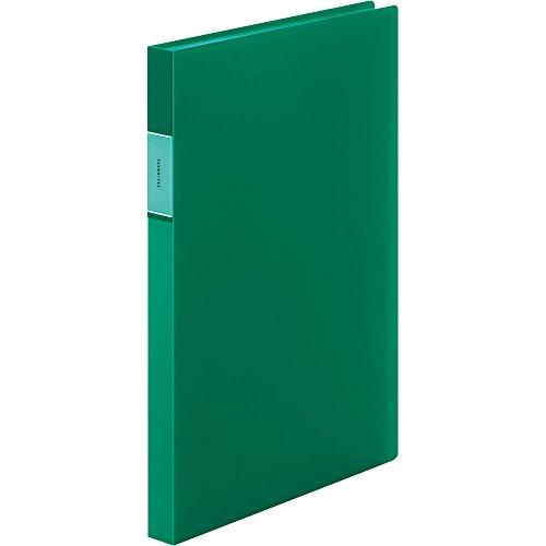 King Jim Clear File Transparent Favorits 40-Pocket A4 Vertical Green FV166TW-G