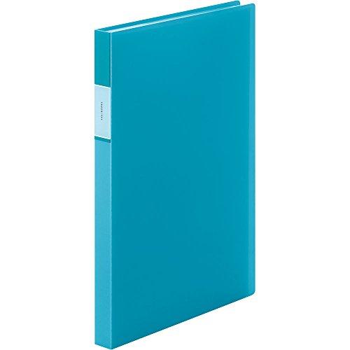 King Jim Clear File Transparent Favorits 40-Pocket A4 Vertical Light Blue FV166TW-LB
