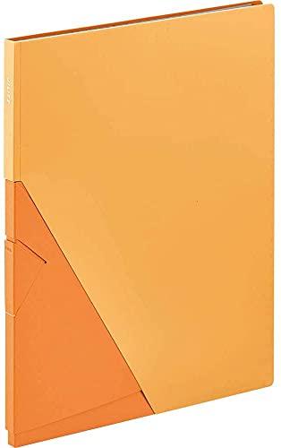 King Jim Clear File Jiritsu 10-Pocket A4 Vertical Yellow 8832H-Y