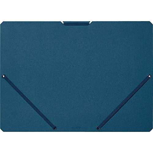 King Jim Document Holder Sandit Holds Approx. 250 Sheets A4 Landscape Blue 2582-B