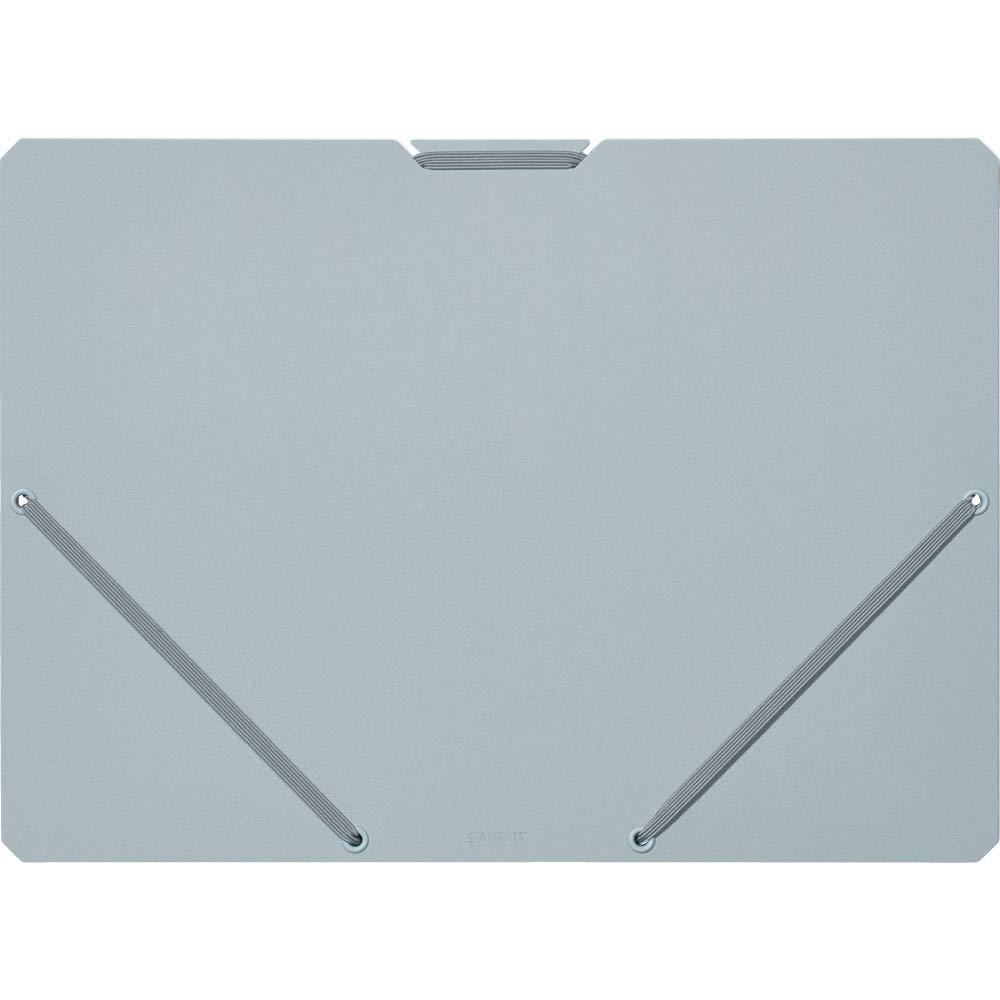 King Jim Document Holder Sandit Holds Approx. 250 Sheets A4 Landscape Gray 2582-GY