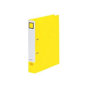 King Jim D-Ring Binder, Removable, 350-Sheet Capacity, A4 Vertical, Yellow 697-Y