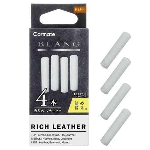 CarMate BLANG Air Stick Cartridge for Cars - Deodorizing Air Freshener Air Conditioner Installation Refill Pack - 2 Cartridges × 2 Refills H1544