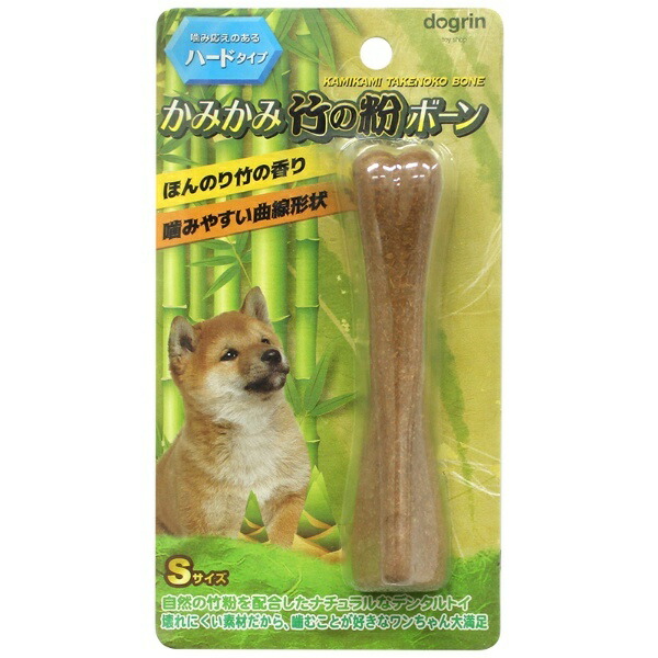 Super Cat Dog Toy Chewable Bamboo Powder Bone S TK-01