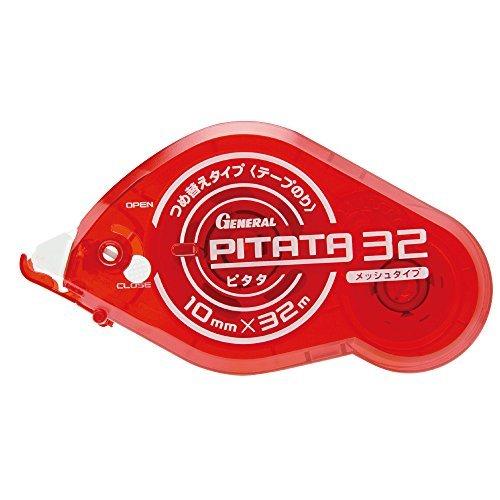 General Tape Adhesive PITATA32 Clear Red