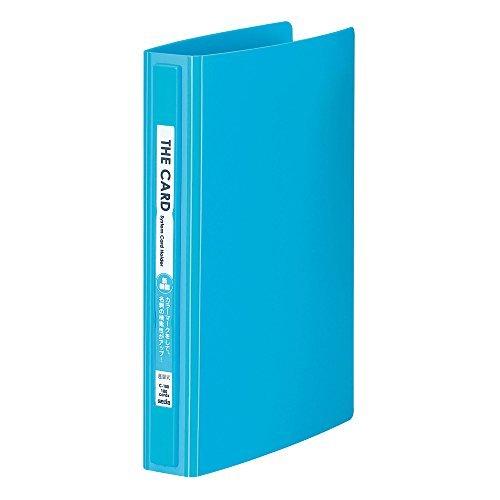 Sekisei The Card System Card Holder, Replaceable Type, 3-Tier Business Card Holder, Light Blue C-180