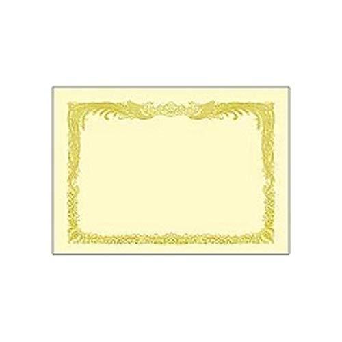 Sasagawa Award Certificate Paper, Taka Brand, OA Compatible, Vertical Writing, Cream, B5, 10 Sheets, 10-1057, Plain White