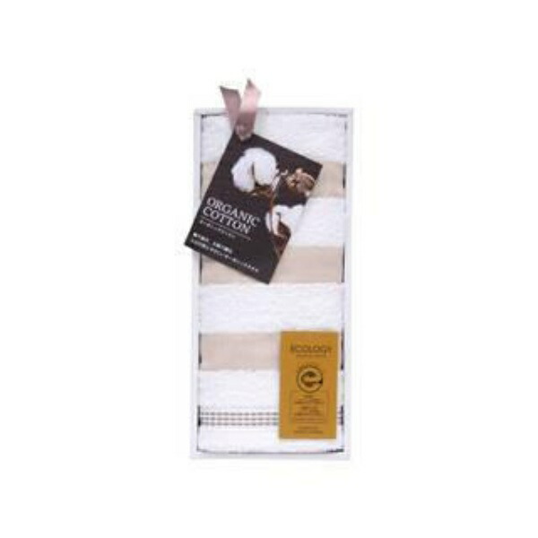 Japan U-Tensil Towel Set (Face Towel x1) White Natural Island Senshu India Organic Eco Mark Certified Product TNI0553511