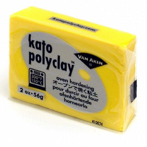 Oven-Bake Resin Clay Kate Poly Clay Yellow 8203