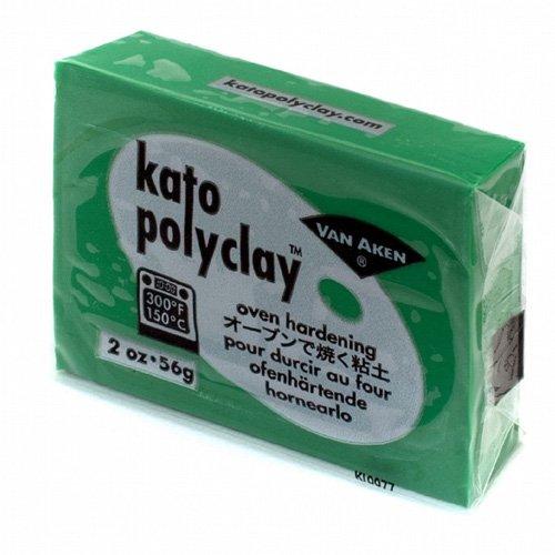 Oven-Bake Resin Clay Kate Poly Clay Green