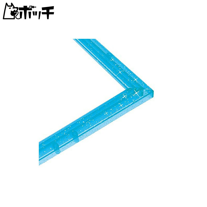 Epoch Co. Puzzle Frame Crystal Panel Sparkling Blue (18.2×25.7cm) (Panel No.1-Bo) with Dedicated Stand Puzzle Frame Picture Frame