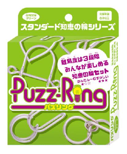 HANAYAMA Puzzling Standard Chienowa Series Green Recommended Age: 6 years and up