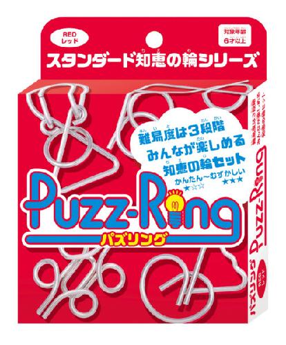 HANAYAMA Puzzling Standard Chienowa Series Red Recommended for ages 6 and up