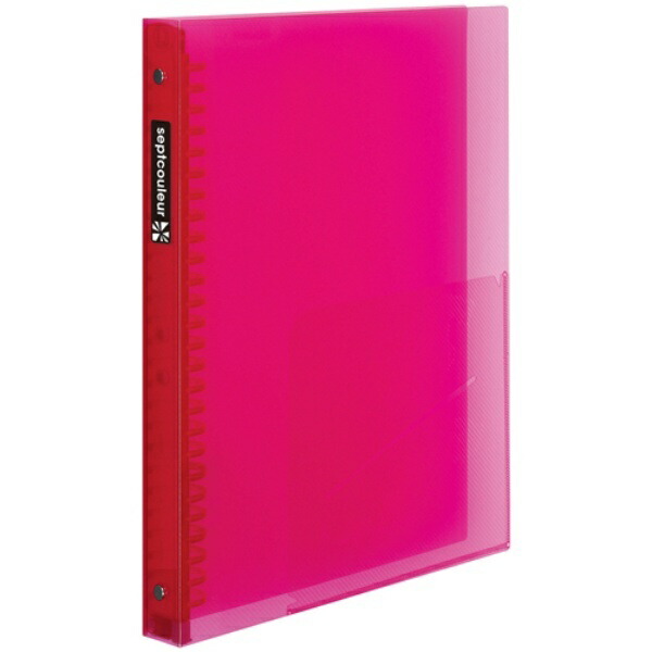 Maruman Loose-Leaf Binder B5 Sept Couleur 26-Hole Pink F300B-08