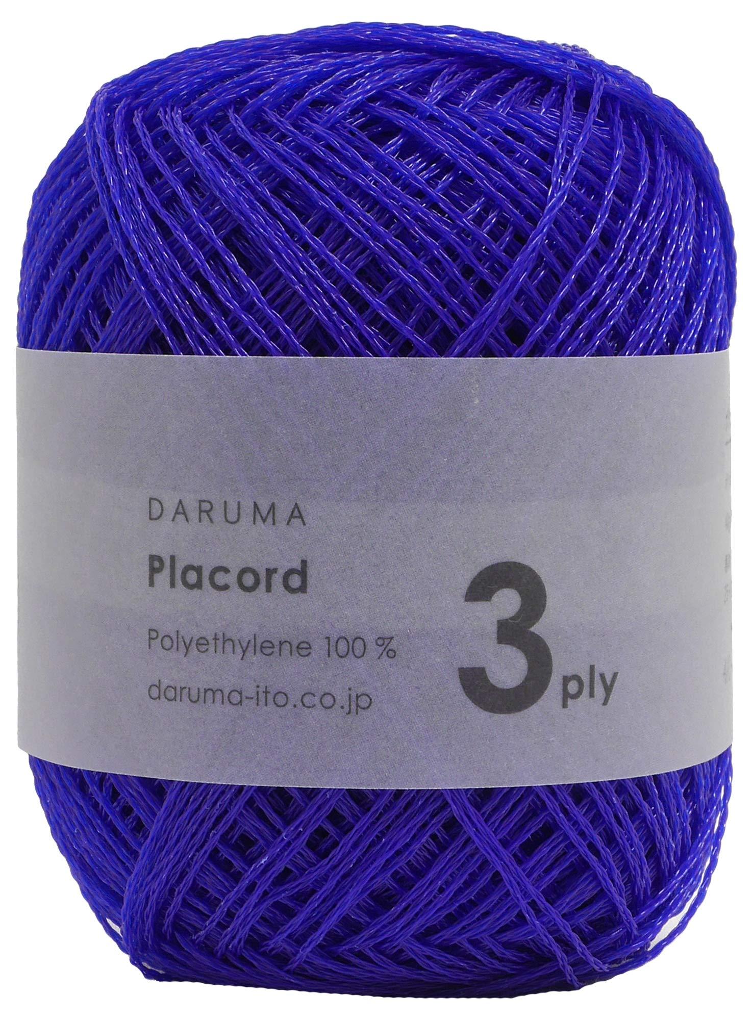DARUMA Placode Three-Ply Yarn Medium Weight Col.3 Blue Family 40g Approx. 135m 4230