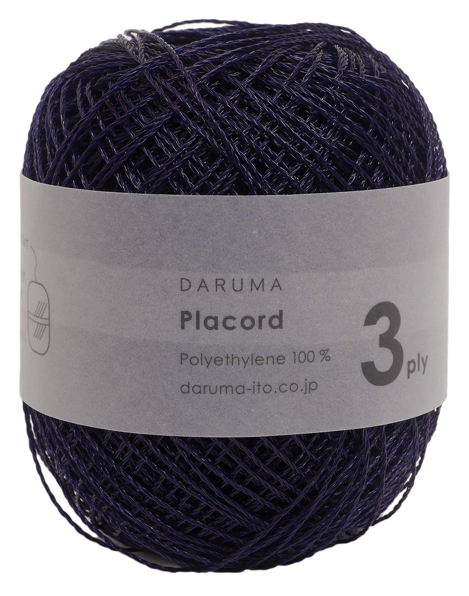Yokota DARUMA Placode Three-ply Yarn Medium Weight Col.9 Blue Family 40g Approx. 135m 4230