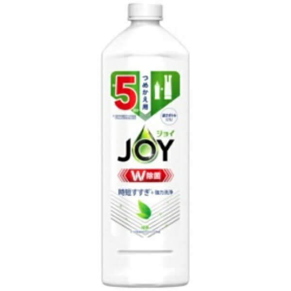 P&G Joy Antibacterial Compact Green Tea Refill, Extra Large, 670ml, 1 Bottle