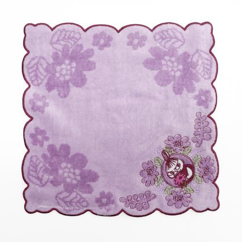 Marusho Moomin Mini Towel Quilted Purple 881714 MOOMIN Marusho