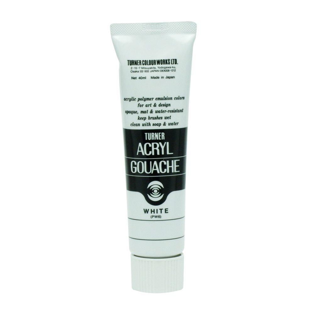 Turner Color Acrylic Gouache Single Color 40mL, 81 colors total