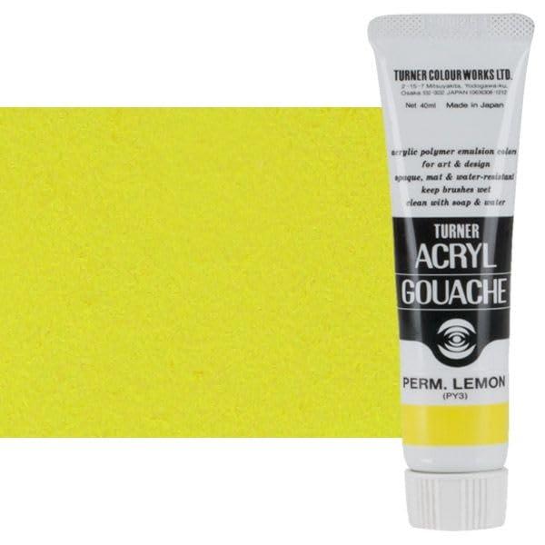 Turner Color Acrylic Gouache Single Color 40mL, 81 colors total