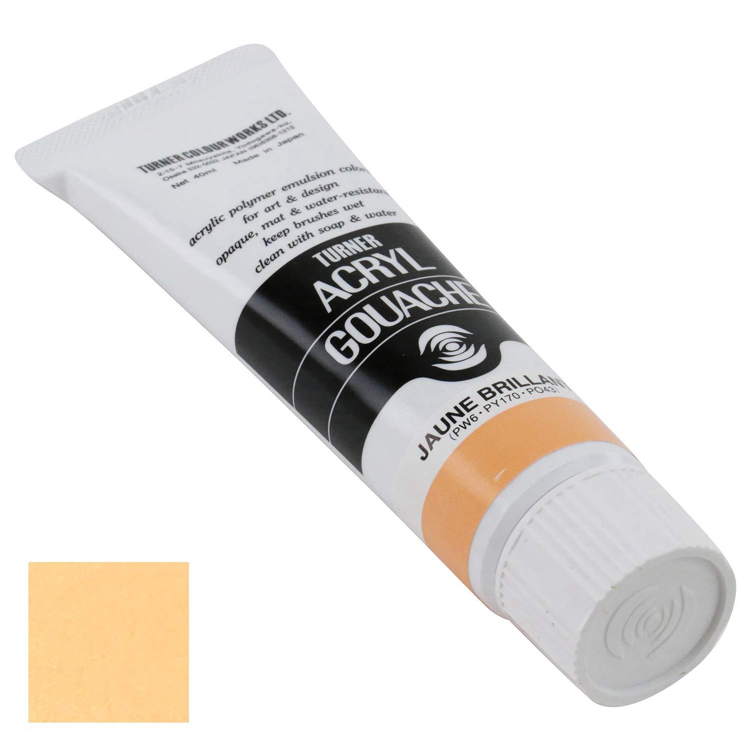 Turner Color Acrylic Gouache Single Color 40mL, 81 colors total