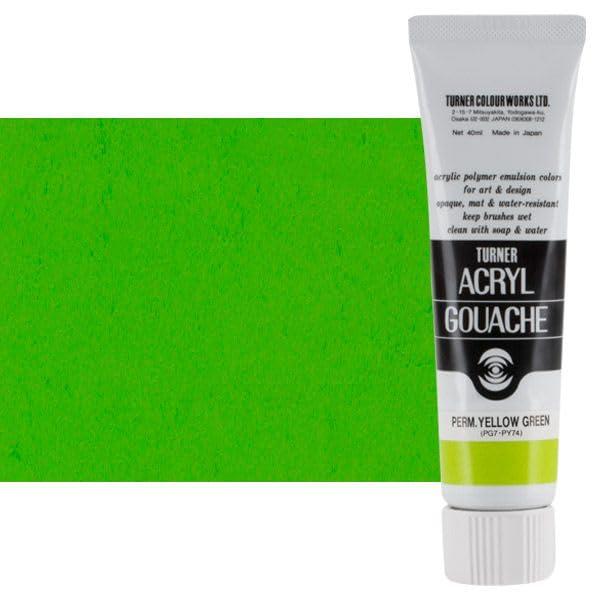 Turner Color Acrylic Gouache Single Color 40mL, 81 colors total