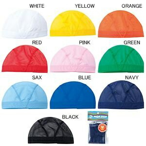 AQA Mesh Swim Cap Yellow M KP-1935 3003