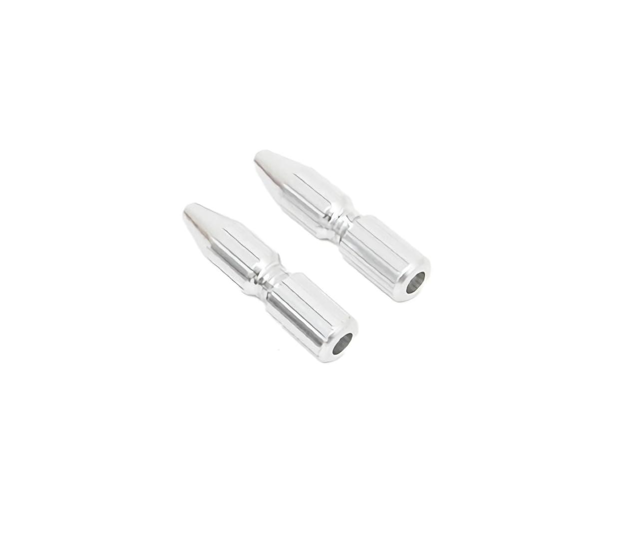 Alligator LY-IPA06 Screw Inner Cap (for Brakes) 2-Pack Silver 151-00384