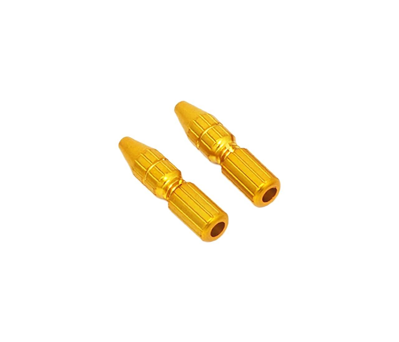 Alligator LY-IPA07 Screw Inner Cap (for Shifters) 2-Pack Gold 151-00391