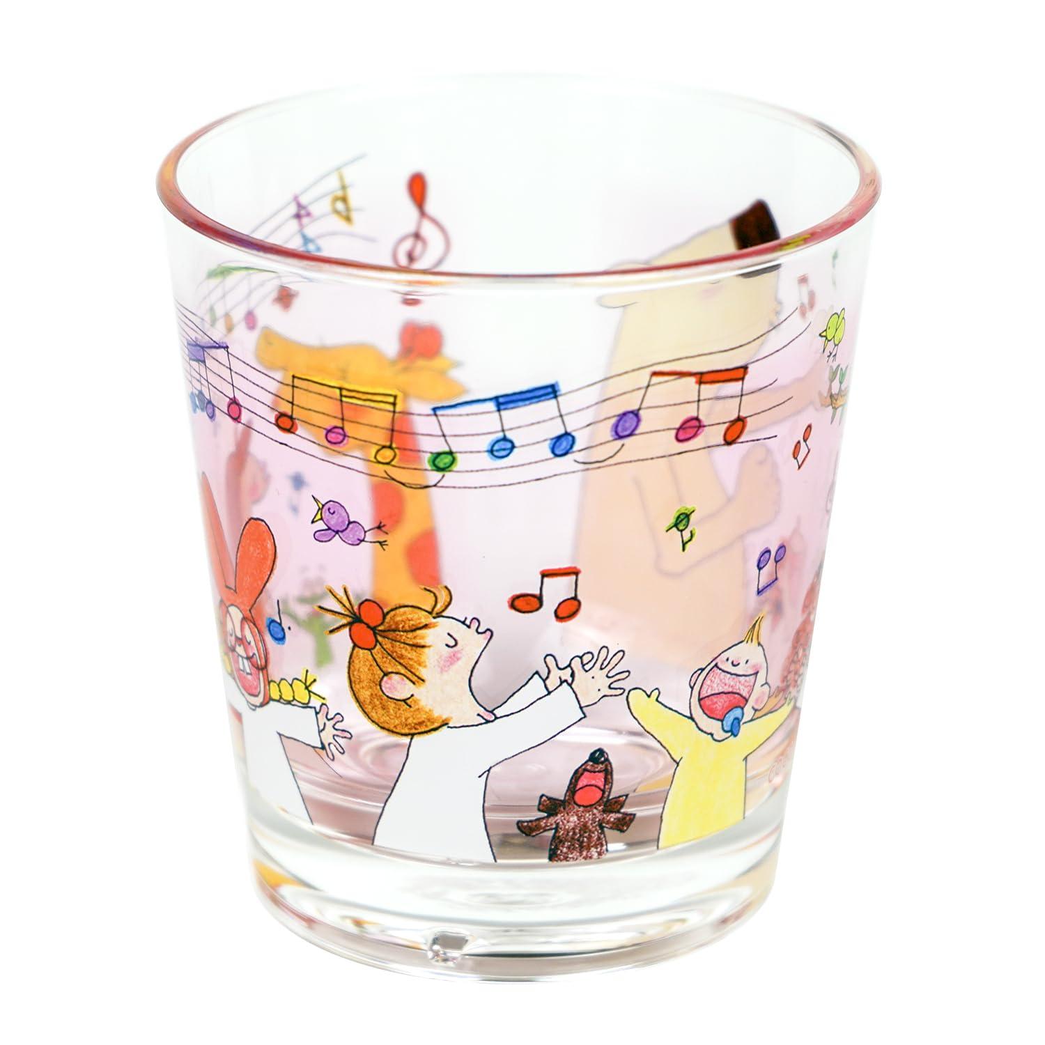 Coco-chan Greeting Life Plastic Cup Music RYL-1080 Pink