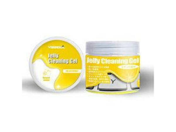 Japan Trust Technology Cleaning Gel Case Type Yellow JTCLEGLC-YE