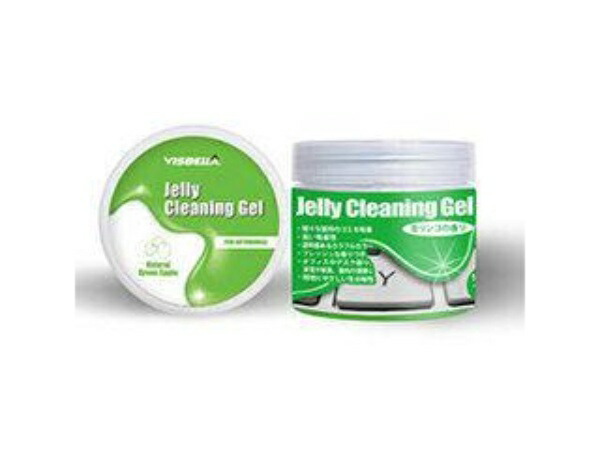 Japan Trust Technology Cleaning Gel Case Type Green JTCLEGLC-GR