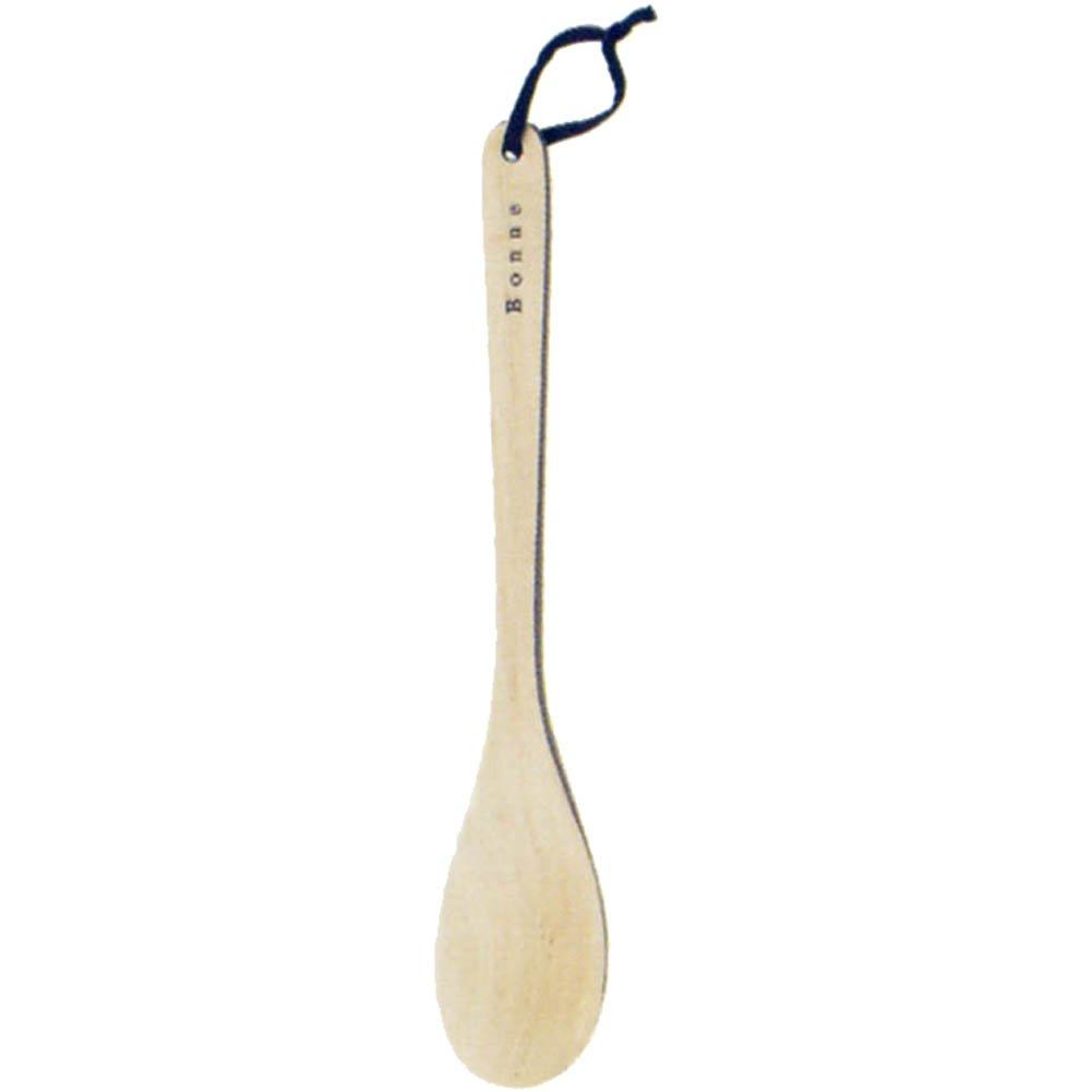 Sato Metal Industries SALUS Bonne Round Spatula Wooden
