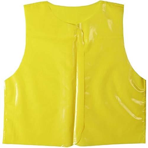 Vinyl Costume Base J Vest Yellow (10-Pack)