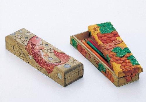 Artec Wooden Carved Pencil Case 30000 Ash Wood