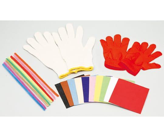 Red Glove Puppet Making