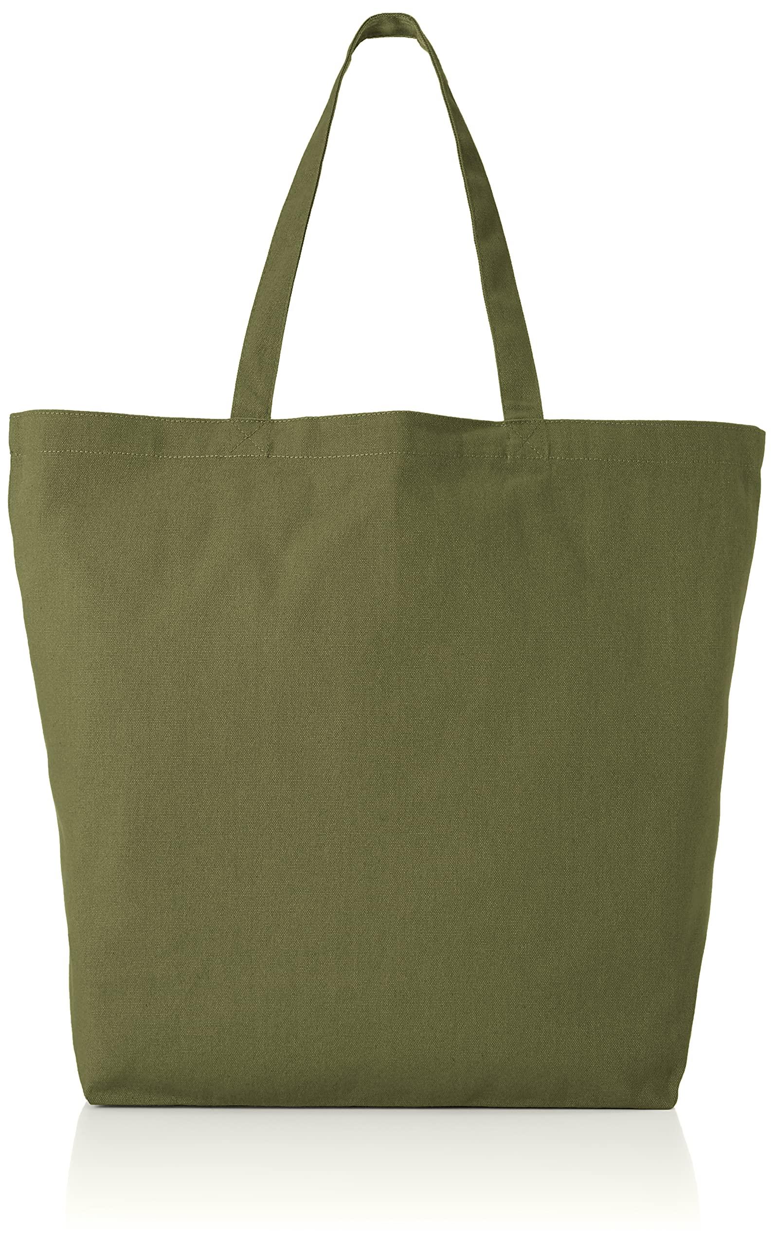 [United Athle] Regular Canvas Tote Bag Olive L