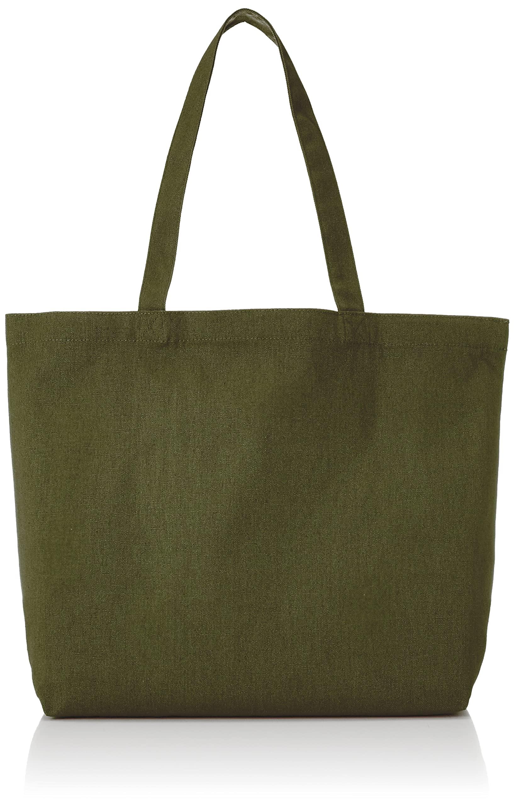 [United Athle] Regular Canvas Tote Bag Olive W