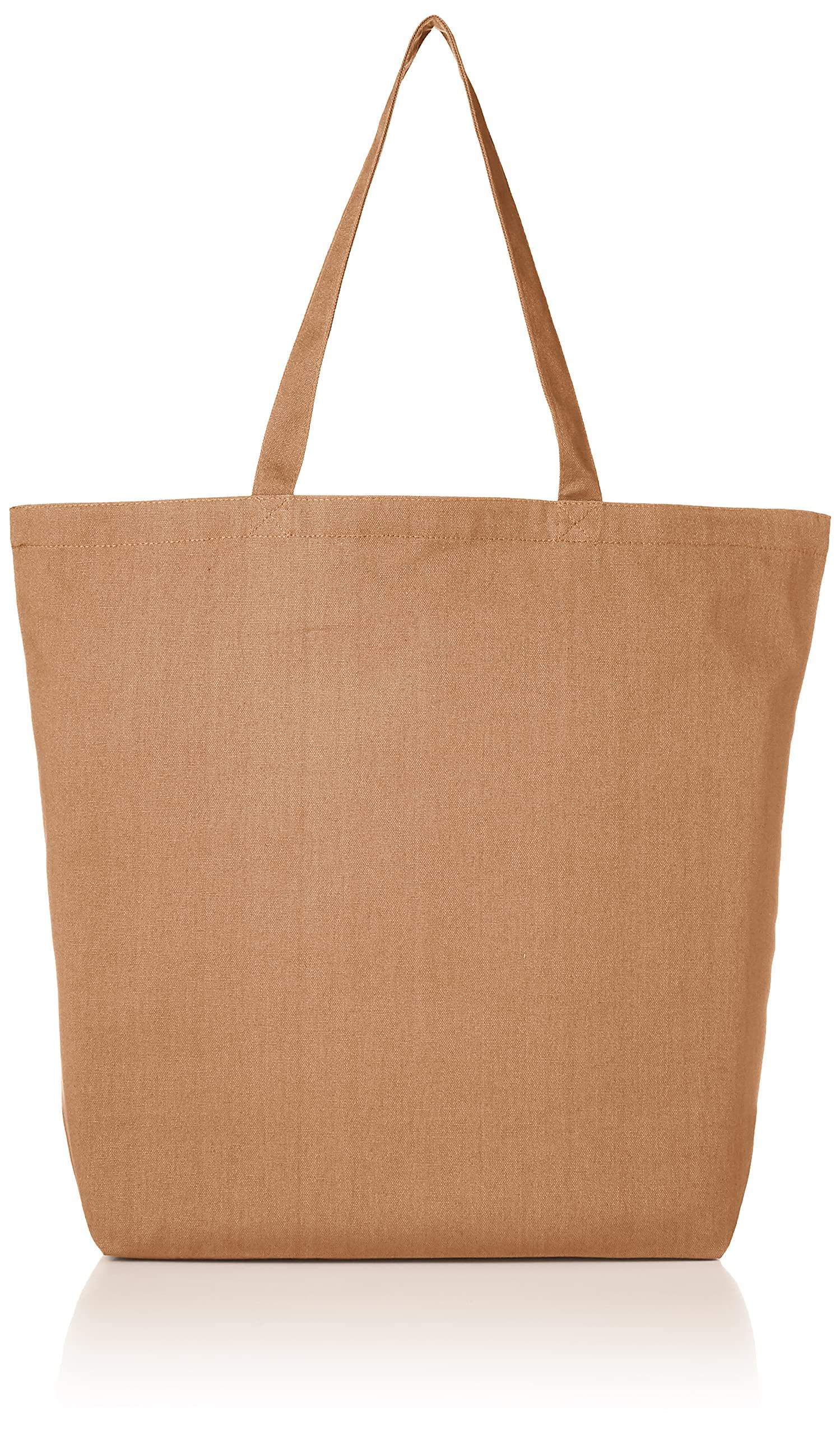 [United Athle] Regular Canvas Tote Bag Mocha L