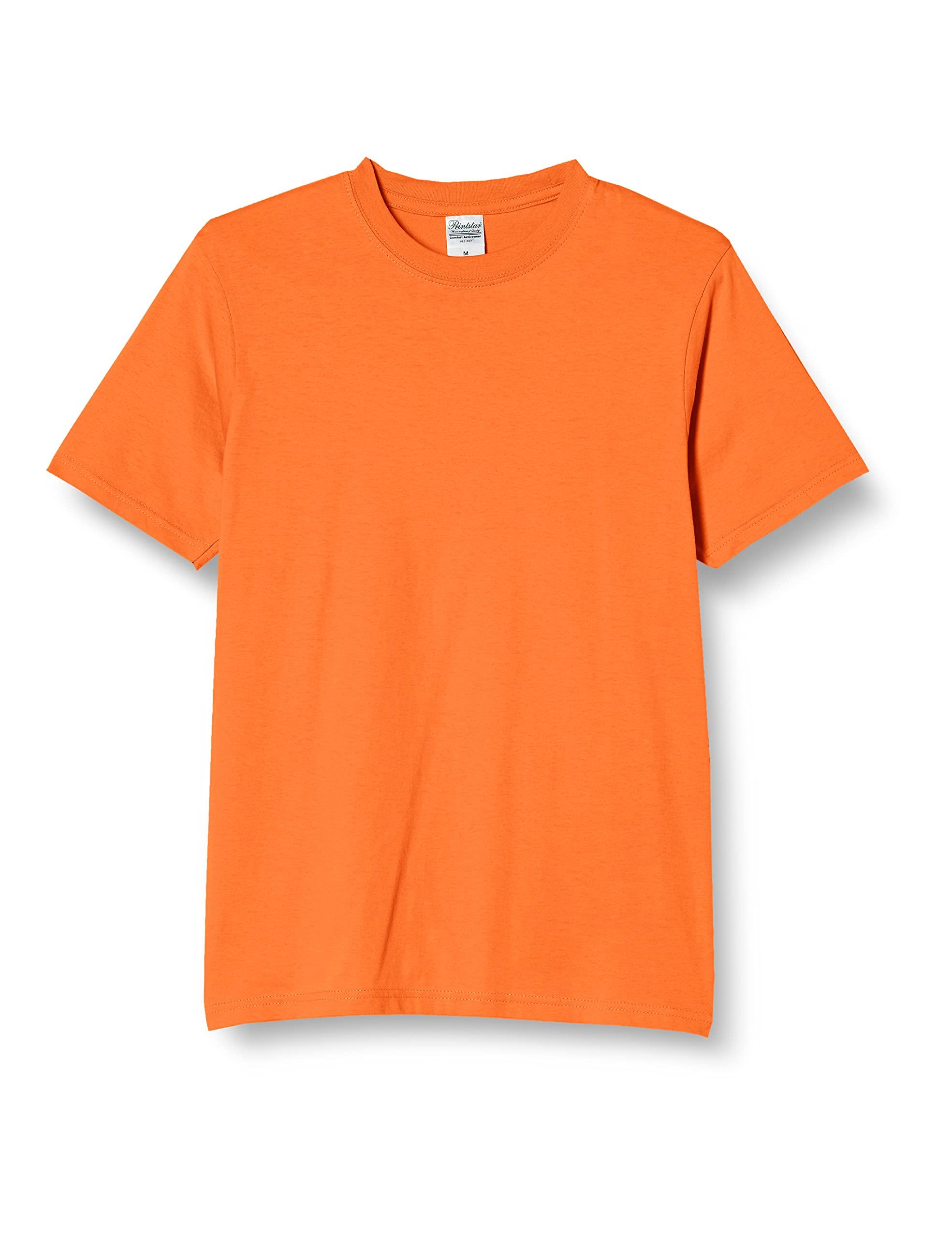 [Printstar] Short Sleeve 4.0 oz Lightweight T-Shirt 00083-BBT [Men's] Orange XL (Equivalent to Japanese size XL)