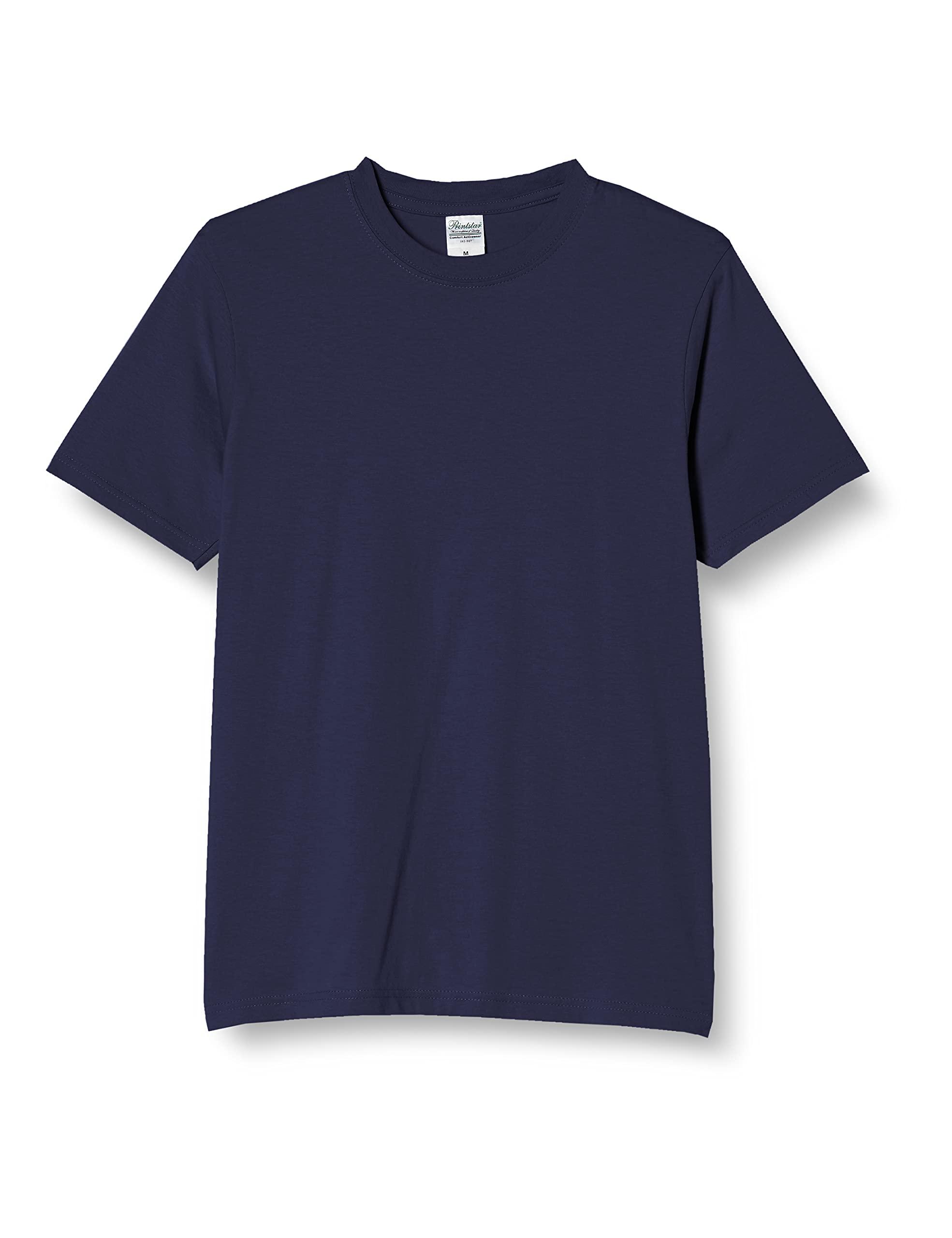 [Printstar] Short Sleeve 4.0 oz Lightweight T-Shirt 00083-BBT [Men's] Navy M (Equivalent to Japanese Size M)