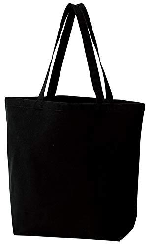 [Printstar] Back Canvas Tote Bag 00778-TCC Black Japan L (Equivalent to Japanese Size L)