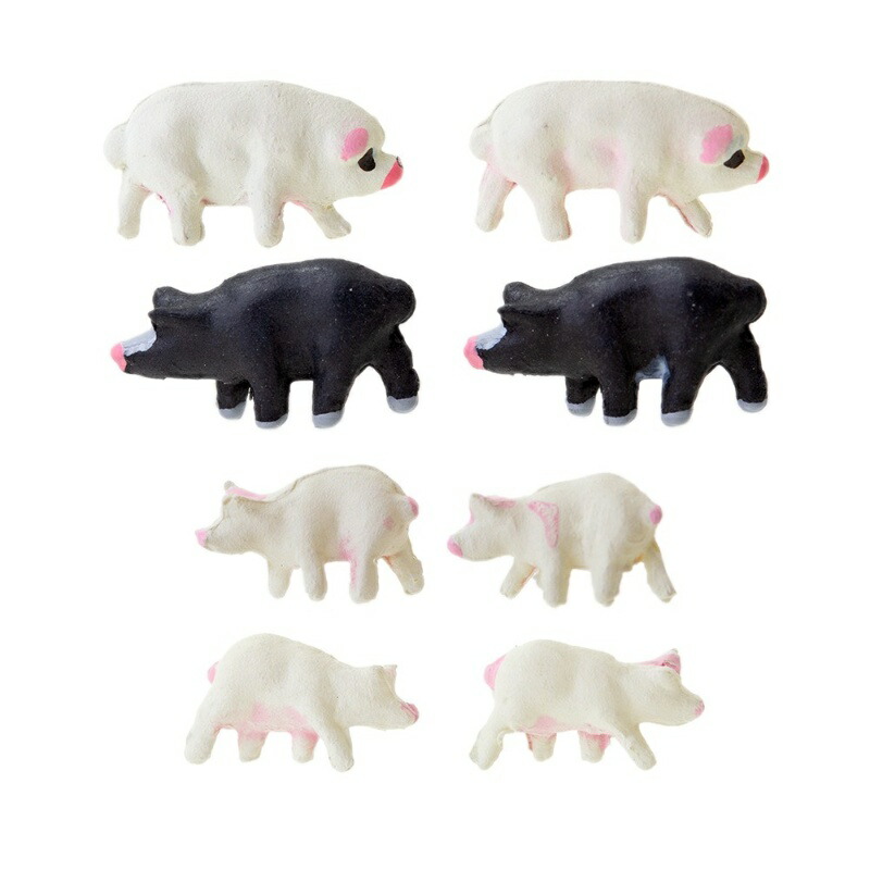 TOMYTEC Geo-Collection Scenery Collection The Animals 104 Pig Diorama Accessories