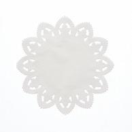 SWAN Lace Paper Round No. 8 White 1 Bag