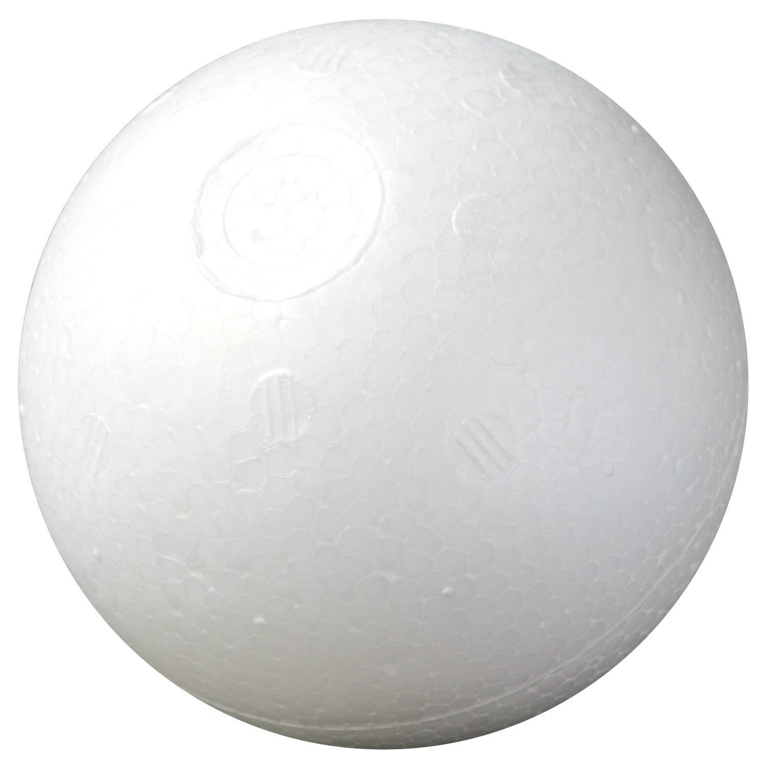 Nippon Chuko Round Styrofoam Core 60mm 10 pieces per pack CN411 Craft Supplies Core Material Styrofoam Core